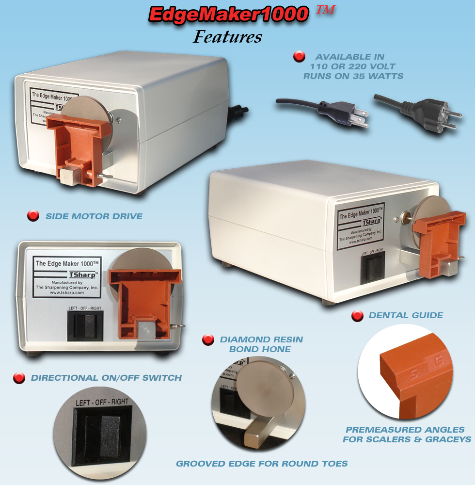 EdgeMaker1000 Dental Sharpening Machine